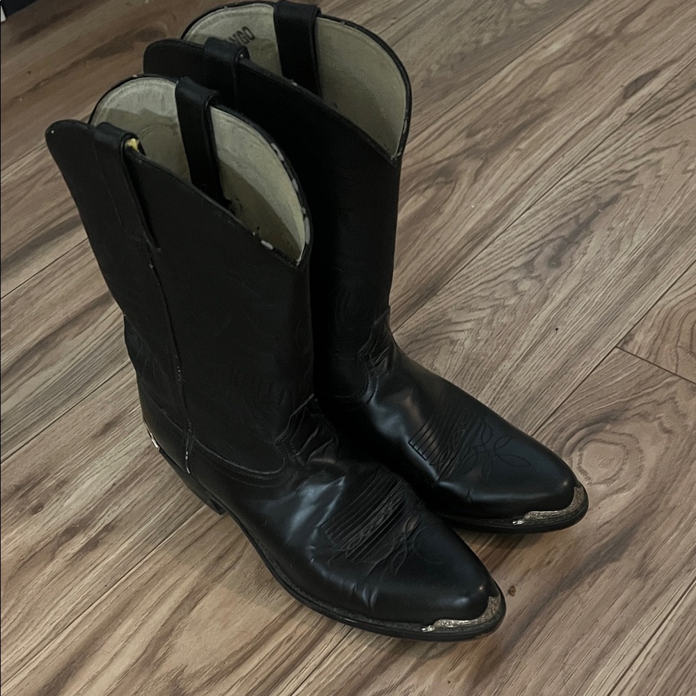 Durango Black Western Boots